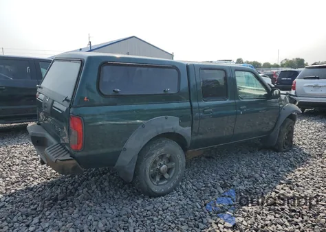 2001 Nissan Frontier Crew Cab Xe из США, поврежденный, VIN 1N6ED27T61C381033